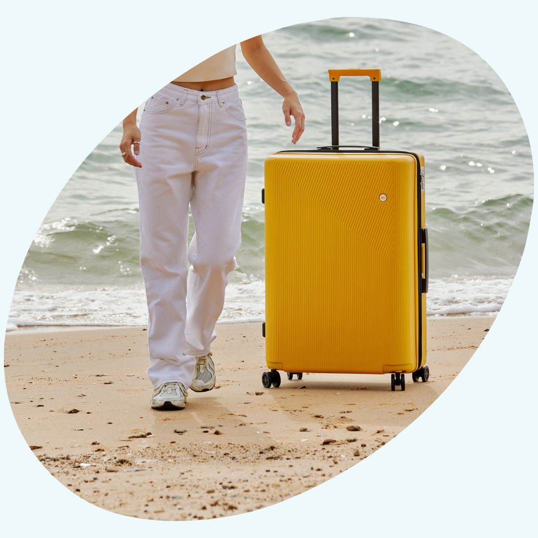 MaxMotion Expandable Zipper Luggage