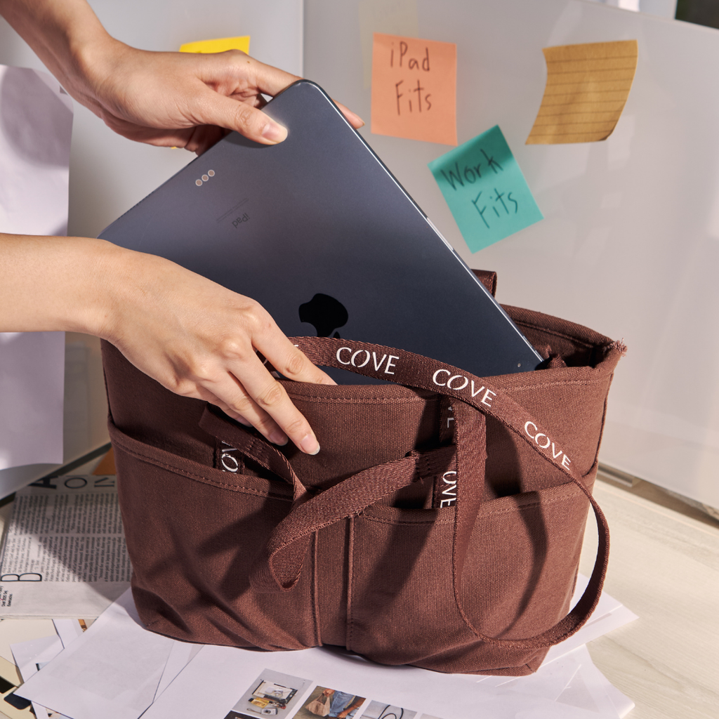 กระเป๋า MiniTrip Canvas Tote รองรับ Tablet 11 นิ้ว