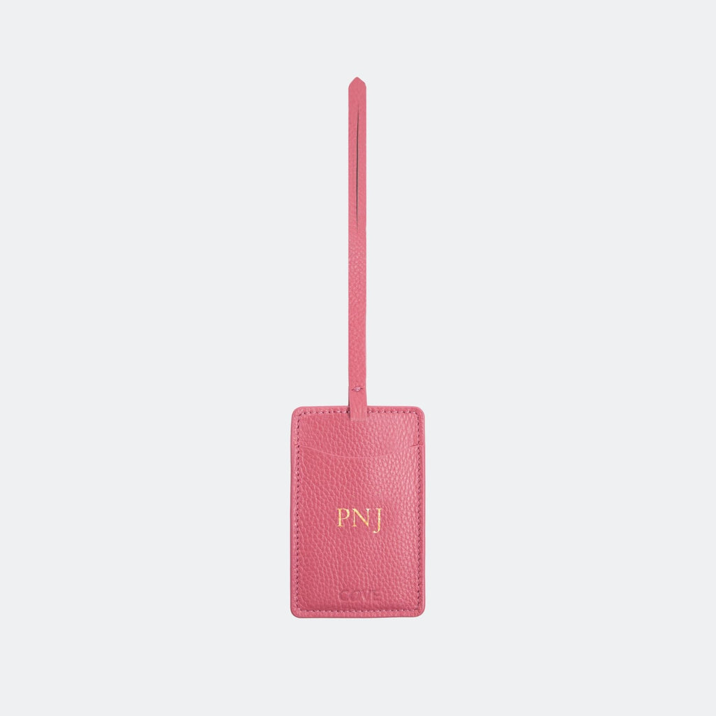 Luggage Tag - Coral Pink