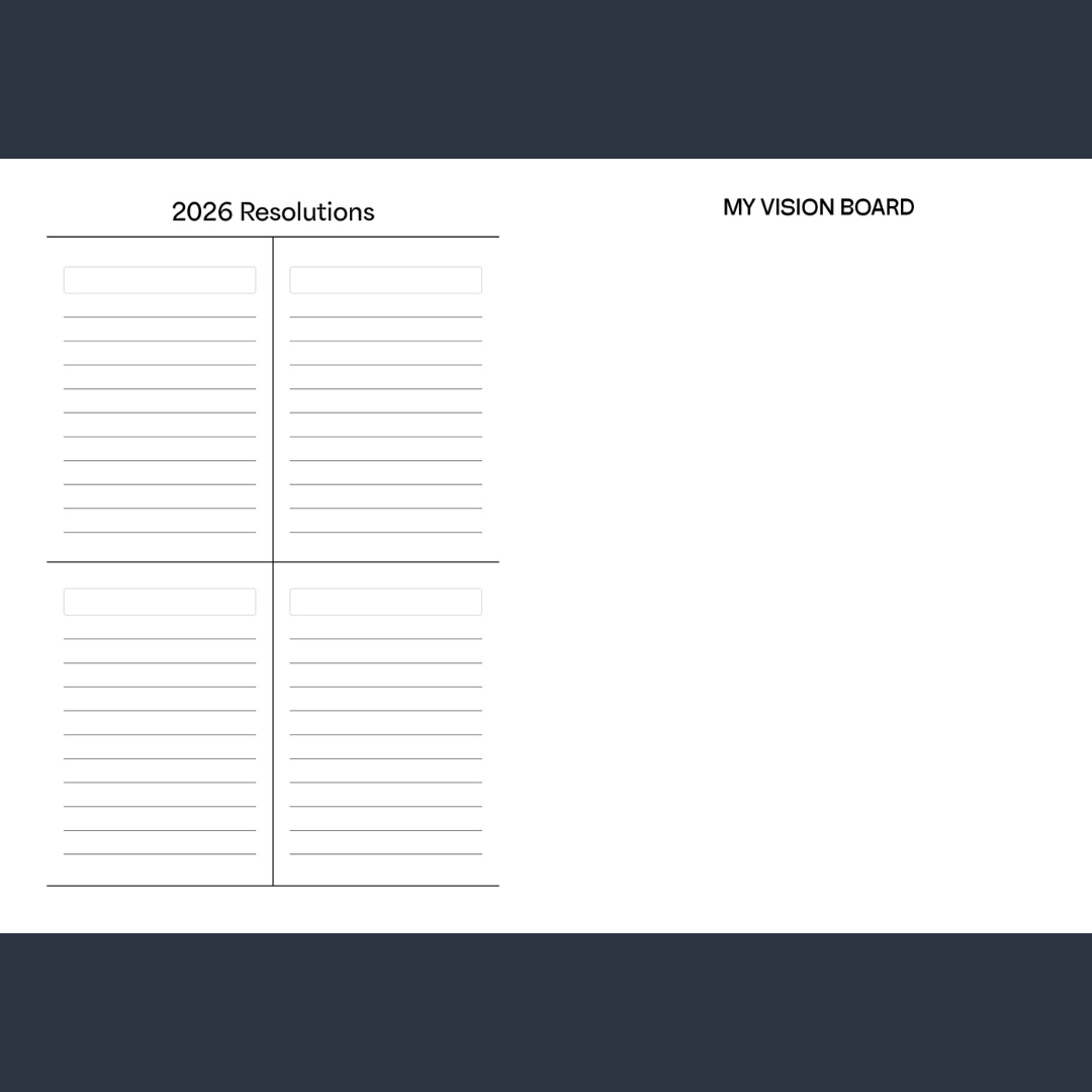 Work / Life Planner 2026 – สมุดจดเพื่อเป้าหมายทั้งงานและชีวิต