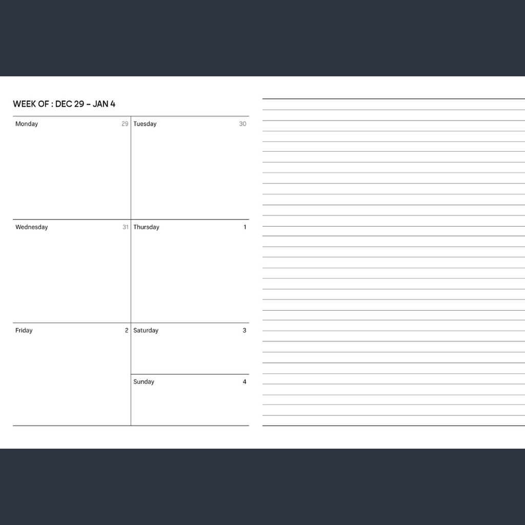 Work / Life Planner 2026 – สมุดจดเพื่อเป้าหมายทั้งงานและชีวิต