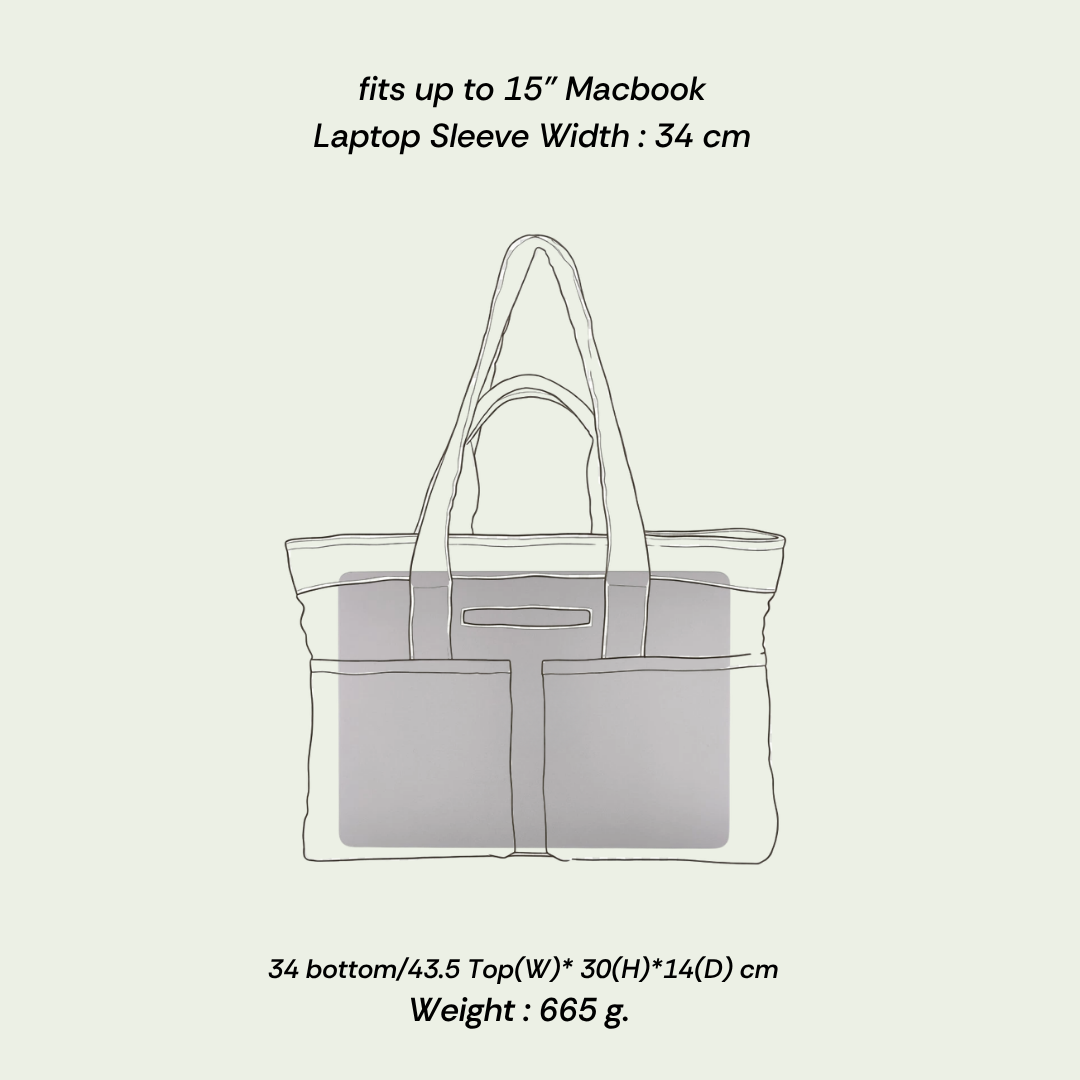 Daytrip Laptop Tote : Court Culture Edition