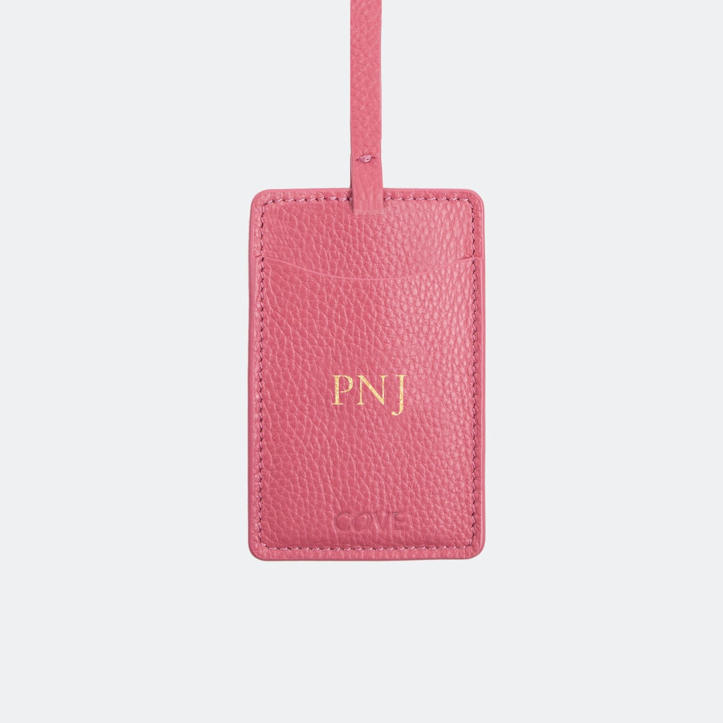 Luggage Tag - Coral Pink