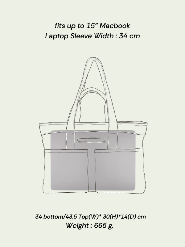 กระเป๋า Daytrip Laptop Tote รุ่น Court Culture 