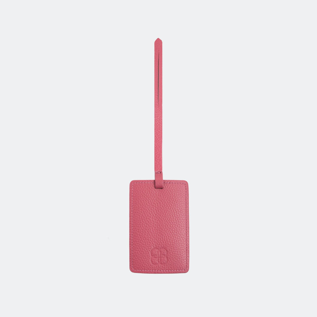 Luggage Tag - Coral Pink