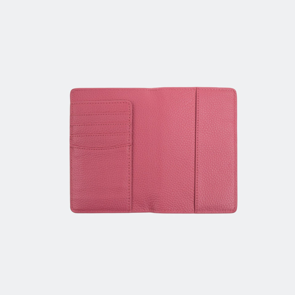 Passport Holder สี Coral Pink